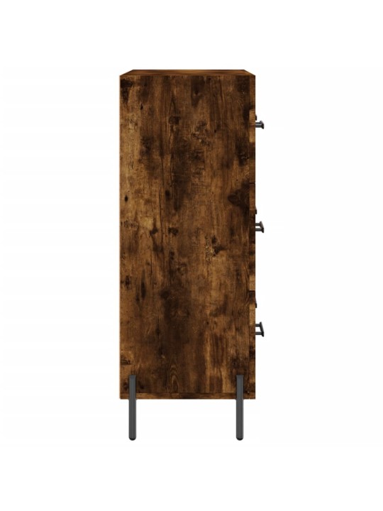 Příborník kouřový dub 69,5 x 34 x 90 cm kompozitní dřevo