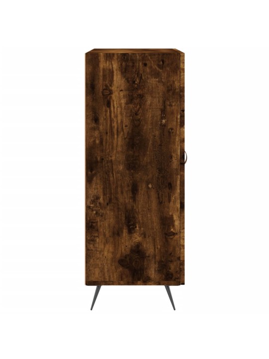 Příborník kouřový dub 69,5 x 34 x 90 cm kompozitní dřevo