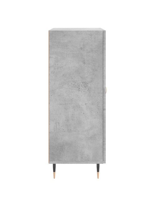 Příborník betonově šedý 69,5 x 34 x 90 cm kompozitní dřevo