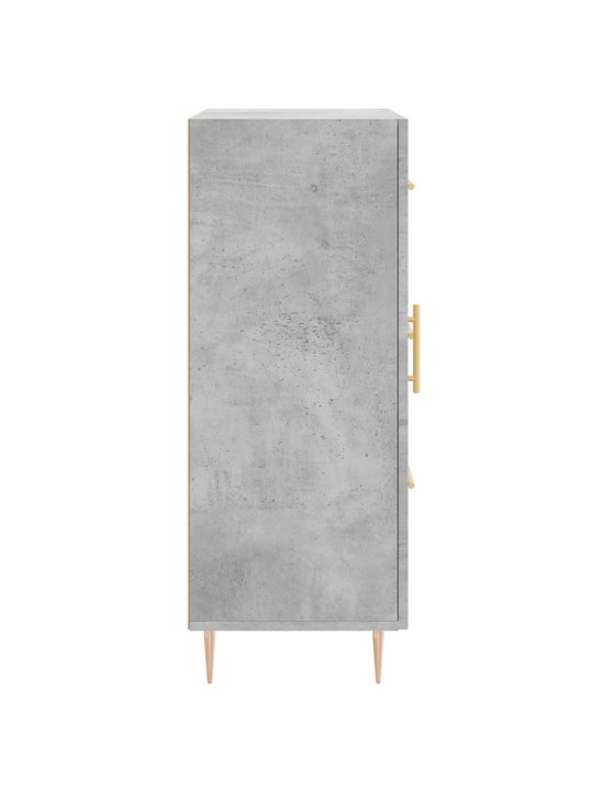 Příborník betonově šedý 69,5 x 34 x 90 cm kompozitní dřevo