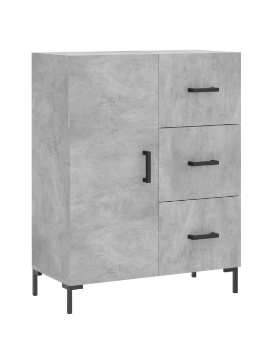 Příborník betonově šedý 69,5 x 34 x 90 cm kompozitní dřevo