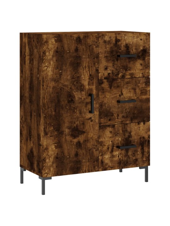 Příborník kouřový dub 69,5 x 34 x 90 cm kompozitní dřevo
