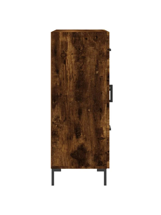 Příborník kouřový dub 69,5 x 34 x 90 cm kompozitní dřevo