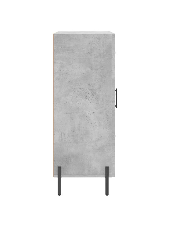 Příborník betonově šedý 69,5 x 34 x 90 cm kompozitní dřevo