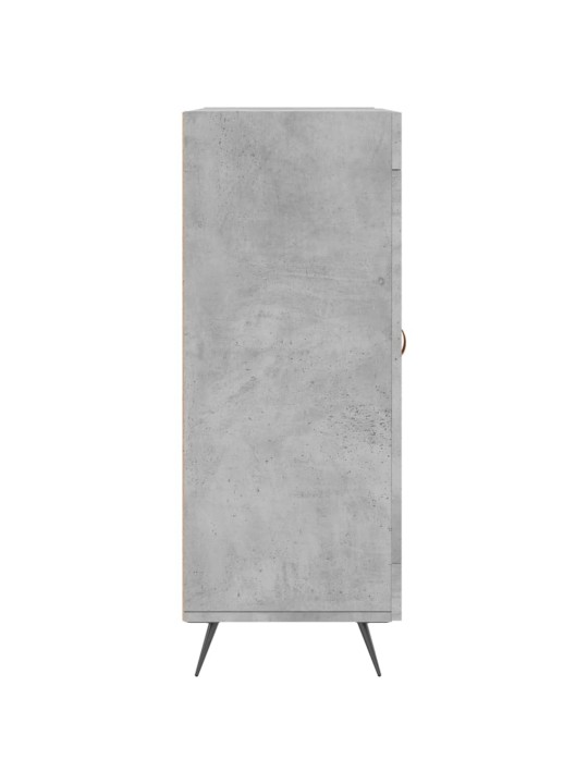 Příborník betonově šedý 69,5 x 34 x 90 cm kompozitní dřevo