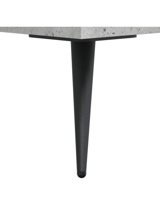 Příborník betonově šedý 69,5 x 34 x 90 cm kompozitní dřevo