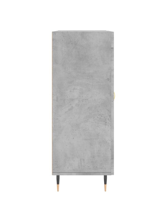 Příborník betonově šedý 69,5 x 34 x 90 cm kompozitní dřevo