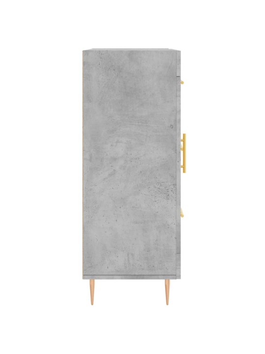 Příborník betonově šedý 69,5 x 34 x 90 cm kompozitní dřevo