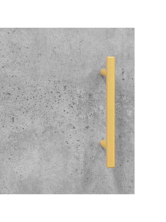 Příborník betonově šedý 69,5 x 34 x 90 cm kompozitní dřevo