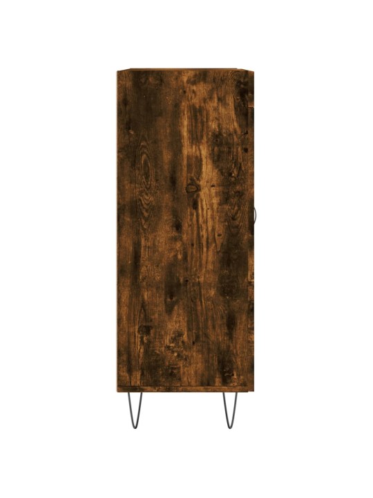 Příborník kouřový dub 69,5 x 34 x 90 cm kompozitní dřevo