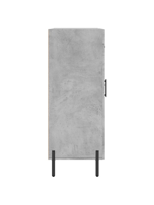 Příborník betonově šedý 69,5 x 34 x 90 cm kompozitní dřevo