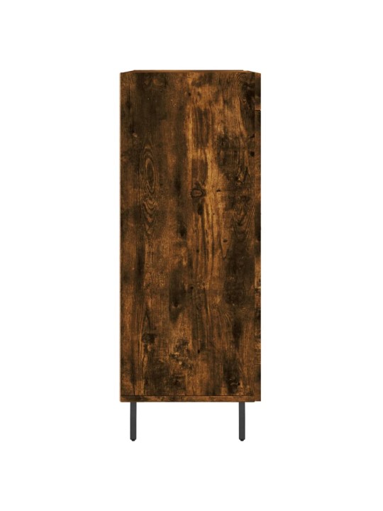 Příborník kouřový dub 69,5 x 34 x 90 cm kompozitní dřevo