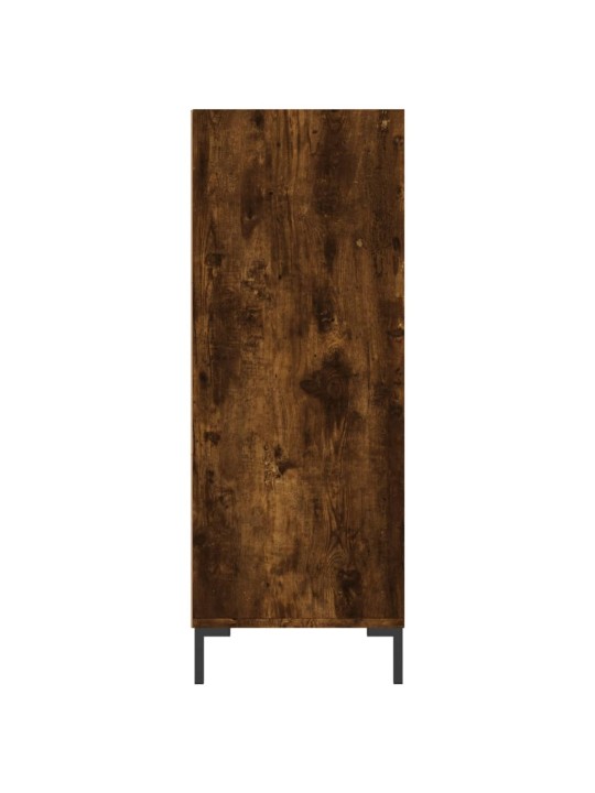 Knihovna kouřový dub 69,5 x 32,5 x 90 cm kompozitní dřevo