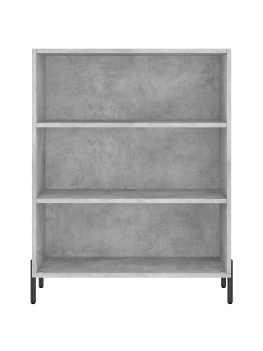 Policová skříňka betonově šedá 69,5x32,5x90 cm kompozitní dřevo