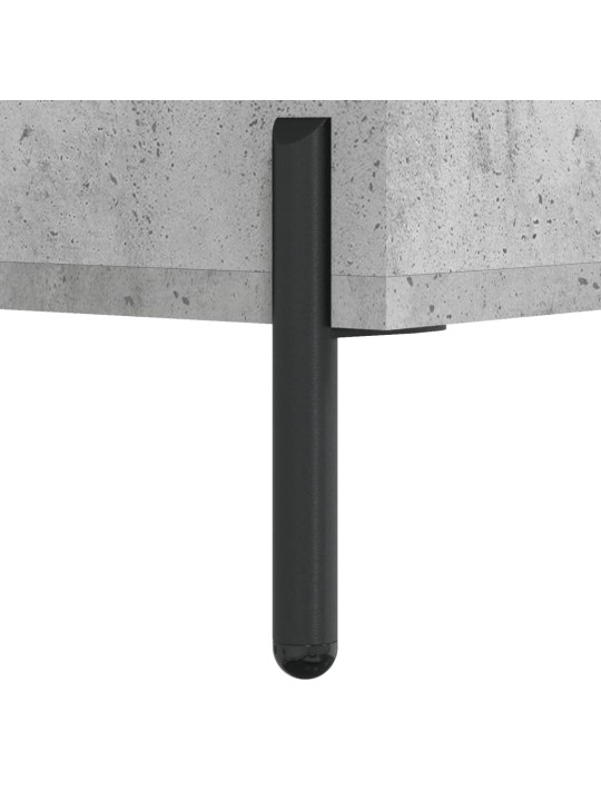 Policová skříňka betonově šedá 69,5x32,5x90 cm kompozitní dřevo