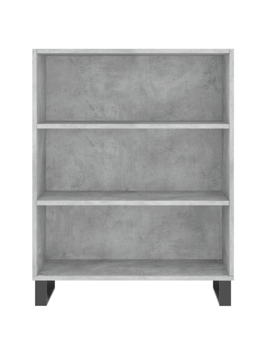 Policová skříňka betonově šedá 69,5x32,5x90 cm kompozitní dřevo