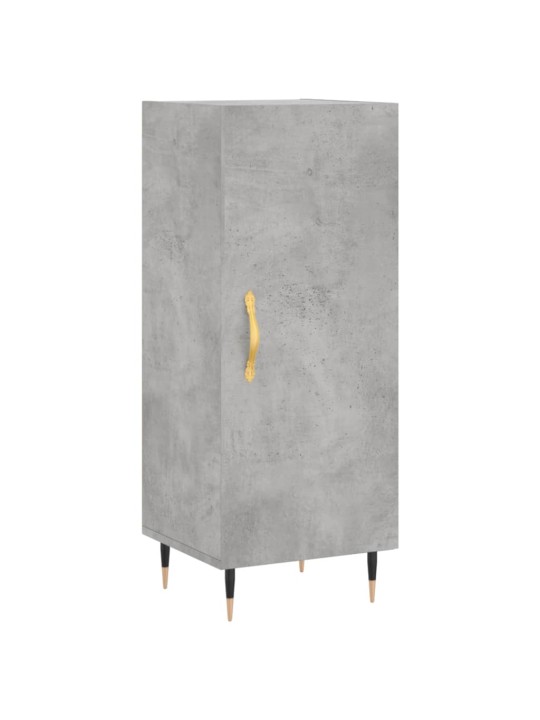 Příborník betonově šedý 34,5 x 34 x 90 cm kompozitní dřevo