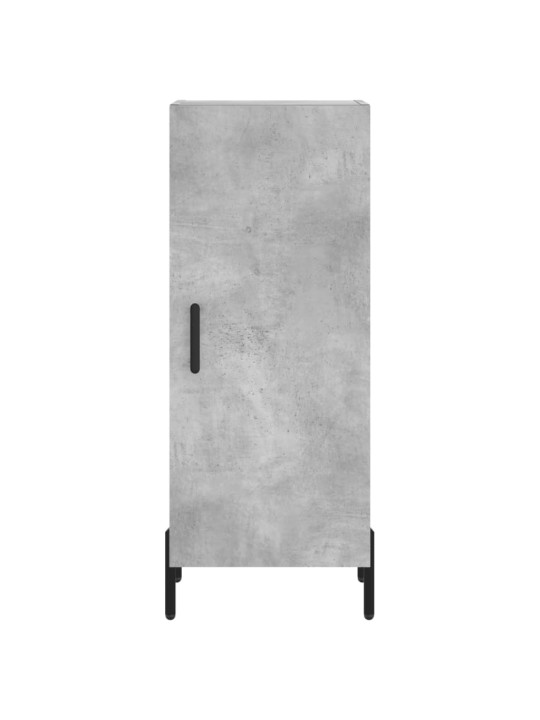 Příborník betonově šedý 34,5 x 34 x 90 cm kompozitní dřevo