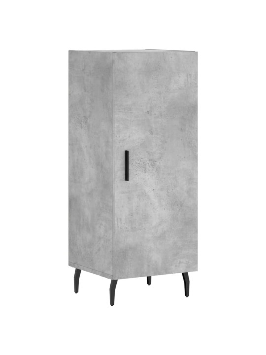Příborník betonově šedý 34,5 x 34 x 90 cm kompozitní dřevo