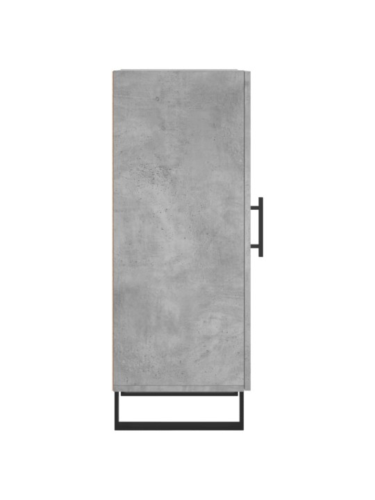Příborník betonově šedý 34,5 x 34 x 90 cm kompozitní dřevo