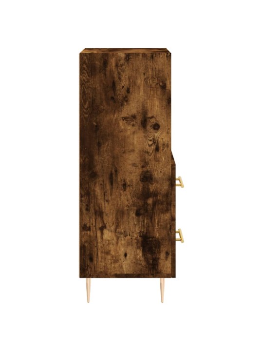 Příborník kouřový dub 34,5 x 34 x 90 cm kompozitní dřevo