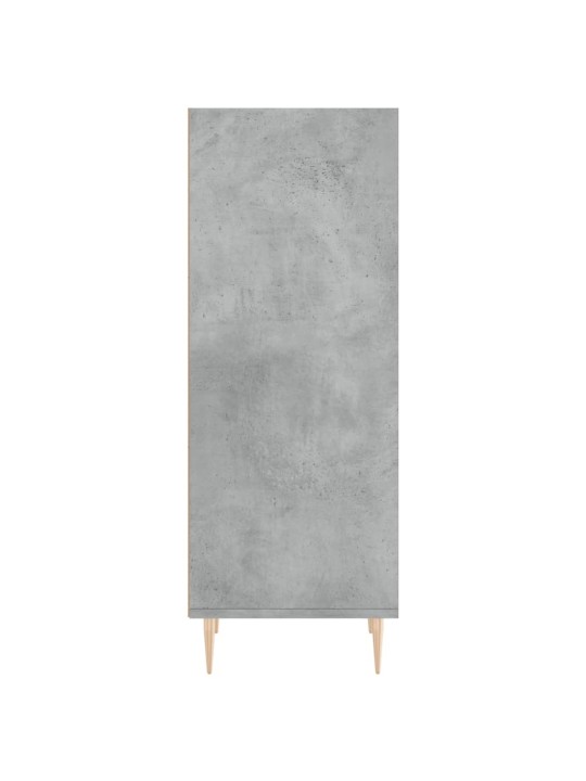 Příborník betonově šedý 34,5 x 32,5 x 90 cm kompozitní dřevo