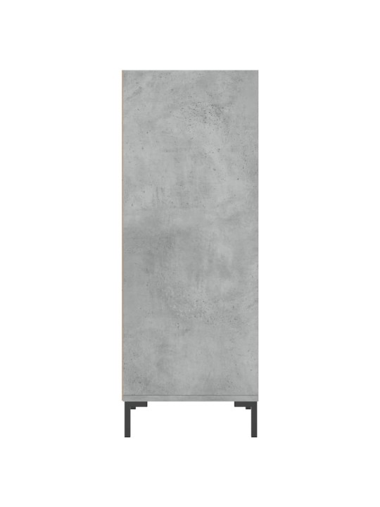 Příborník betonově šedý 34,5 x 32,5 x 90 cm kompozitní dřevo