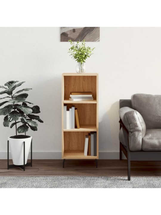 Příborník dub sonoma 34,5 x 32,5 x 90 cm kompozitní dřevo