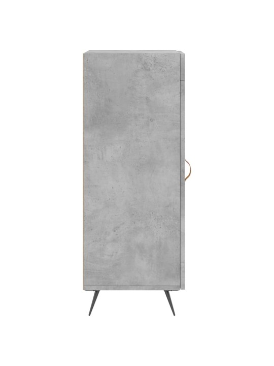 Příborník betonově šedý 34,5 x 34 x 90 cm kompozitní dřevo