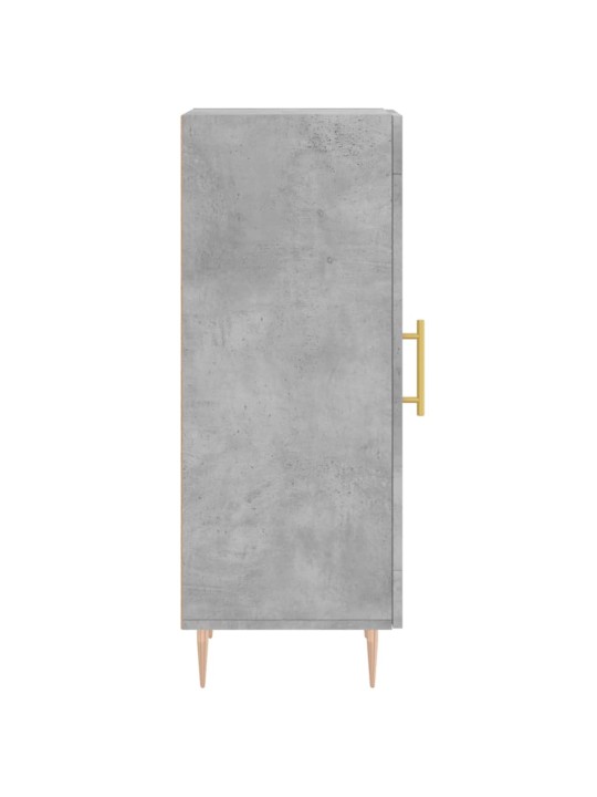 Příborník betonově šedý 34,5 x 34 x 90 cm kompozitní dřevo
