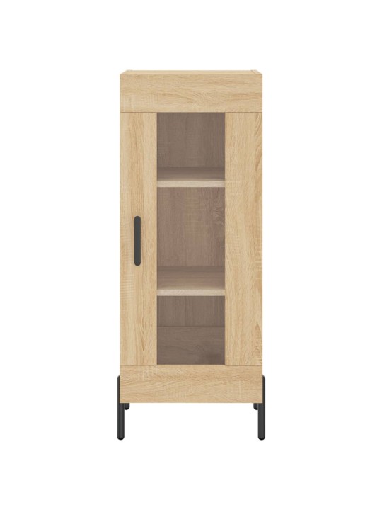 Příborník dub sonoma 34,5 x 34 x 90 cm kompozitní dřevo