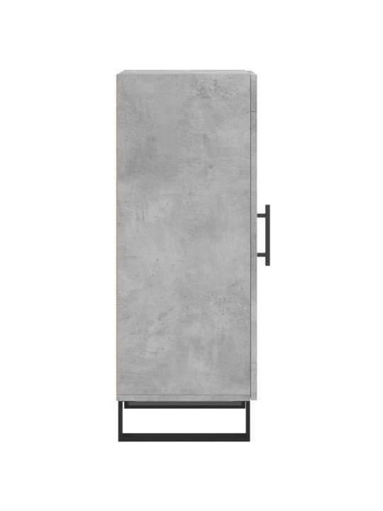 Příborník betonově šedý 34,5 x 34 x 90 cm kompozitní dřevo