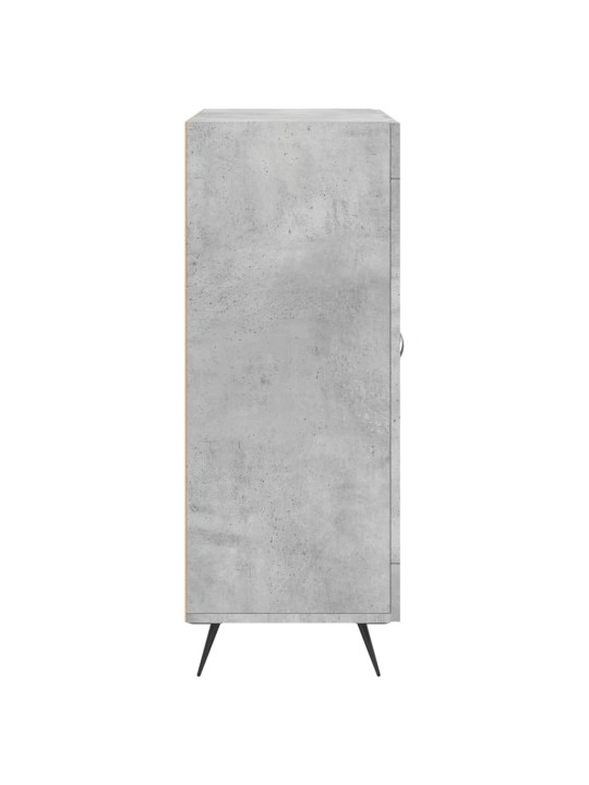 Příborník betonově šedý 69,5 x 34 x 90 cm kompozitní dřevo