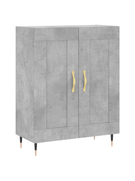 Příborník betonově šedý 69,5 x 34 x 90 cm kompozitní dřevo