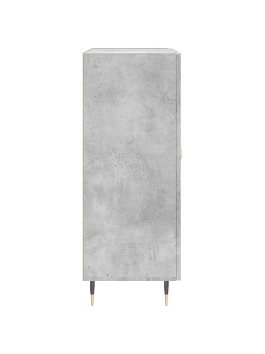 Příborník betonově šedý 69,5 x 34 x 90 cm kompozitní dřevo