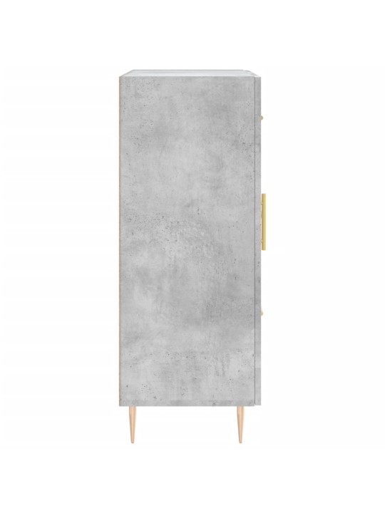 Příborník betonově šedý 69,5 x 34 x 90 cm kompozitní dřevo