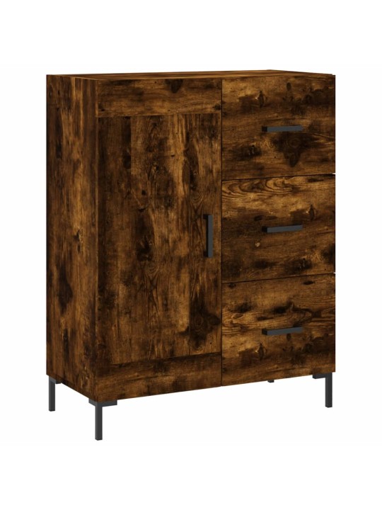 Příborník kouřový dub 69,5 x 34 x 90 cm kompozitní dřevo