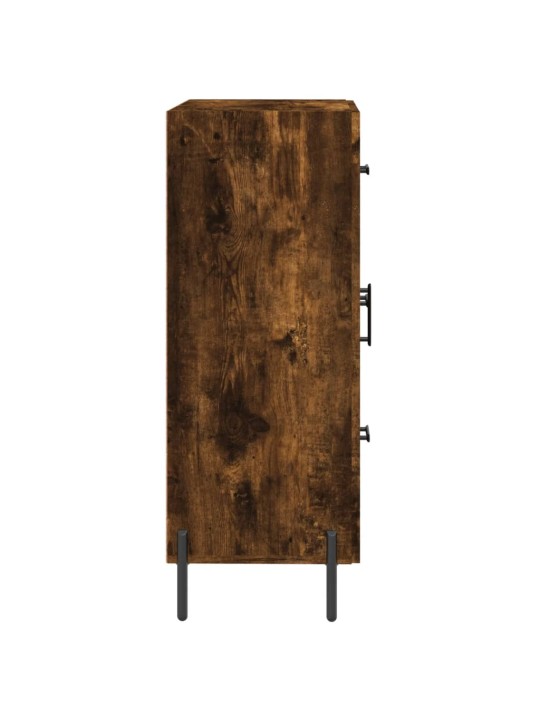 Příborník kouřový dub 69,5 x 34 x 90 cm kompozitní dřevo