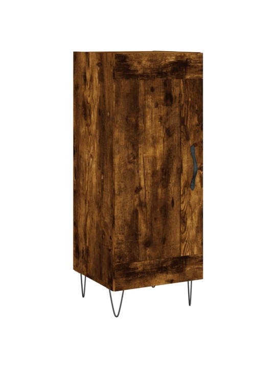 Příborník kouřový dub 34,5 x 34 x 90 cm kompozitní dřevo