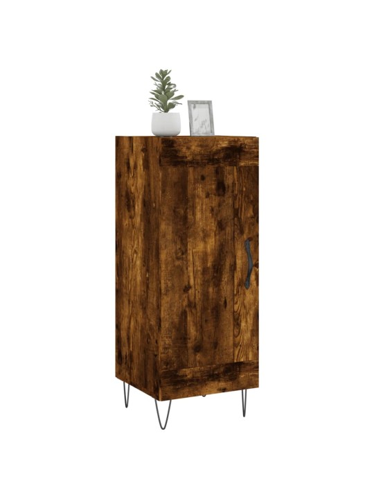 Příborník kouřový dub 34,5 x 34 x 90 cm kompozitní dřevo