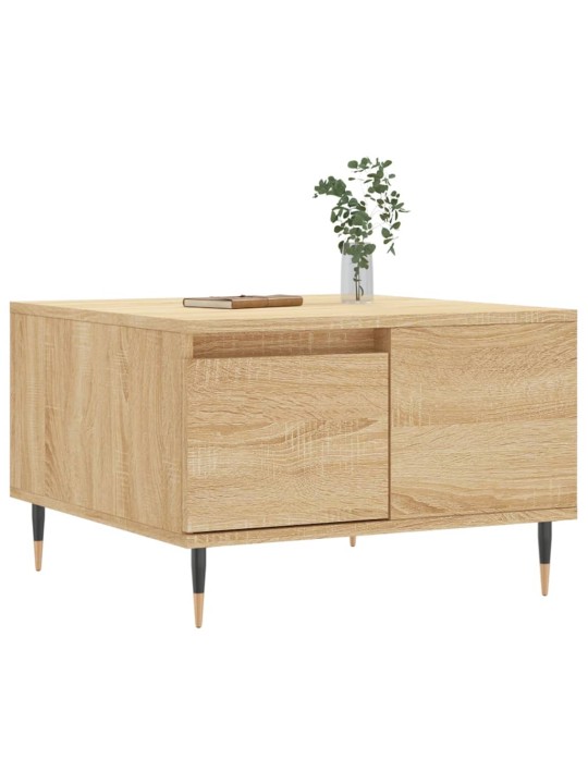 Konferenční stolek dub sonoma 55x55x36,5 cm kompozitní dřevo