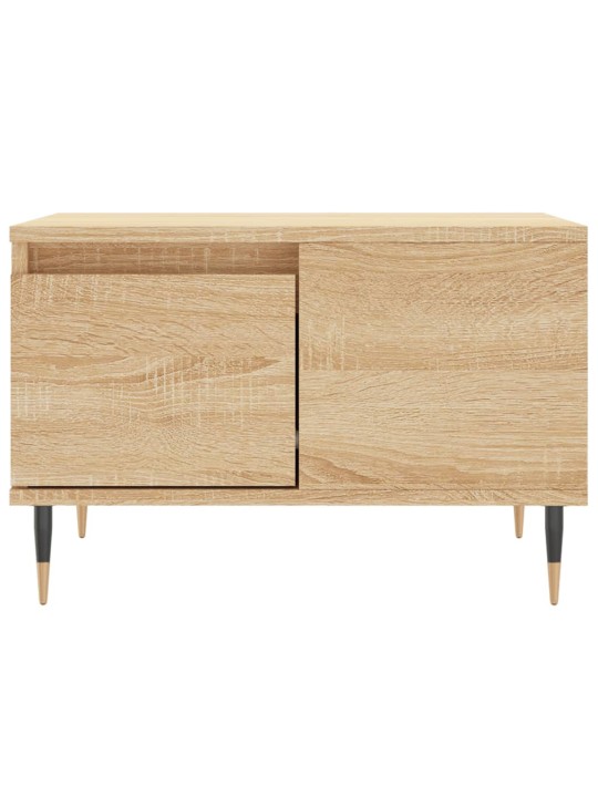 Konferenční stolek dub sonoma 55x55x36,5 cm kompozitní dřevo