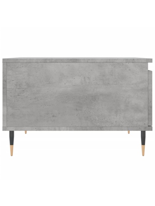 Konferenční stolek betonově šedý 55x55x36,5 cm kompozitní dřevo