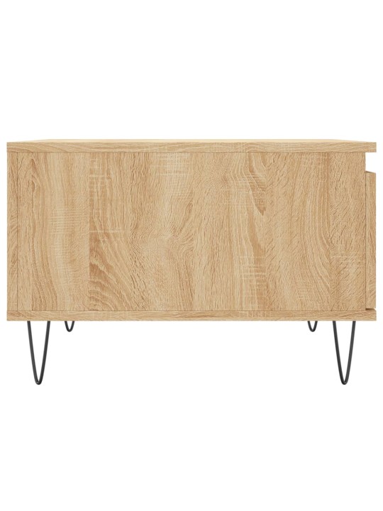 Konferenční stolek dub sonoma 55x55x36,5 cm kompozitní dřevo