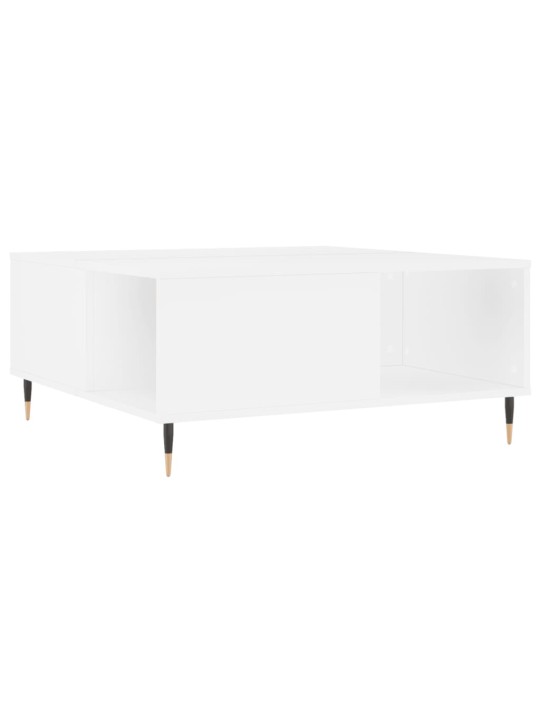 Konferenční stolek bílý 80 x 80 x 36,5 cm kompozitní dřevo