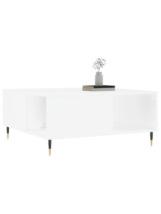 Konferenční stolek bílý 80 x 80 x 36,5 cm kompozitní dřevo