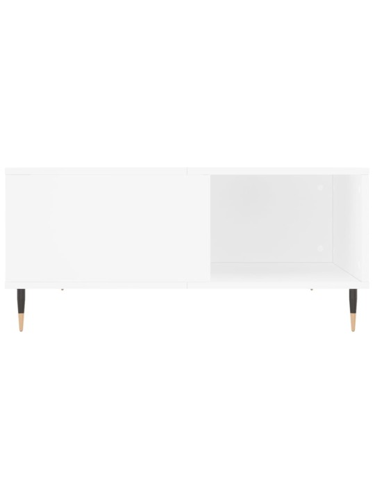 Konferenční stolek bílý 80 x 80 x 36,5 cm kompozitní dřevo