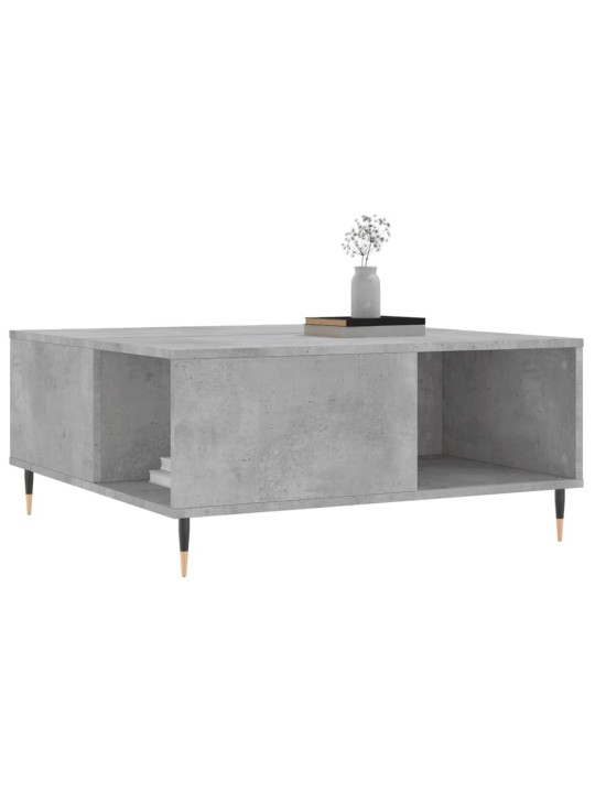 Konferenční stolek betonově šedý 80x80x36,5 cm kompozitní dřevo