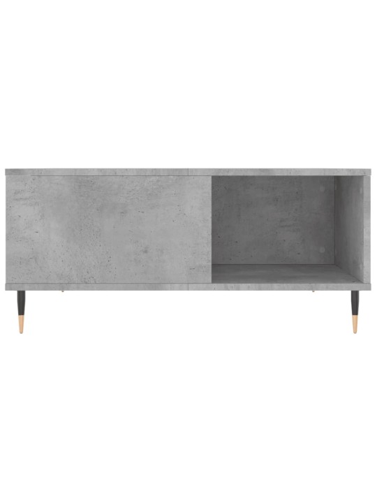 Konferenční stolek betonově šedý 80x80x36,5 cm kompozitní dřevo