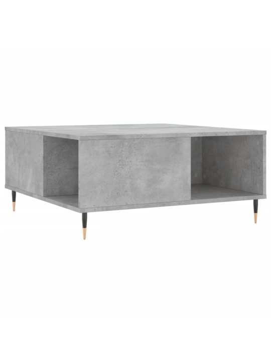Konferenční stolek betonově šedý 80x80x36,5 cm kompozitní dřevo